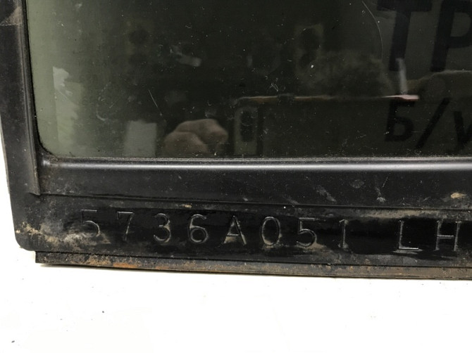 Стекло двери задней левой (форточка) Mitsubishi Pajero Wagon 2006-2022 MR436985 (Арт. 56916) Київ - зображення 3