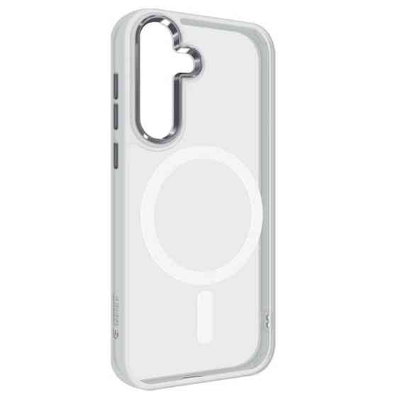 Чохол ArmorStandart Unit MagSafe для Samsung S25 S931 Matte Clear Silver (ARM82261) (Код товару:4118 Харків