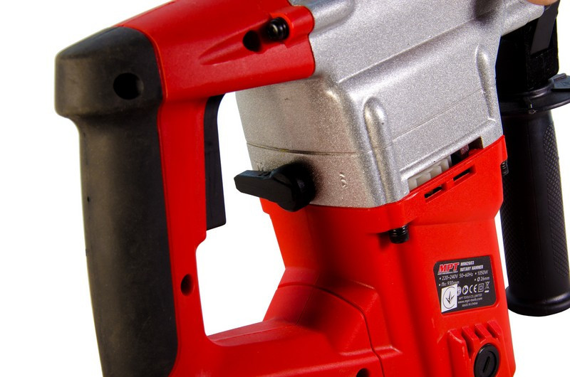 Перфоратор MPT SDS-PLUS 26 мм 1050 Вт 930 об/мин 4500 уд/мин 4.5 Дж 3 режима аксессуары 5 шт кейс MR Харків - зображення 8
