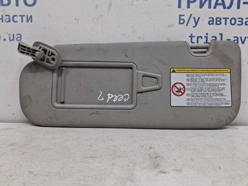 Козырек солнцезащитный левый Kia Ceed JD 1.6 DIESEL D4FB 2012 (б/у) Киев - изображение 1