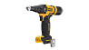 Заклепочник акумуляторний безщітковий DeWALT DCF403NT Вишнёвое