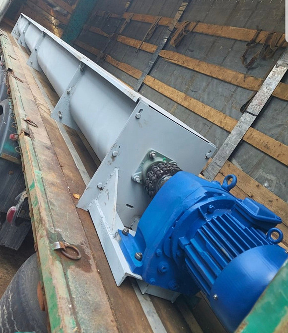 Шнек для зерна, шнековый  зернопогрузчик , винтовой транспортер Київ - зображення 11