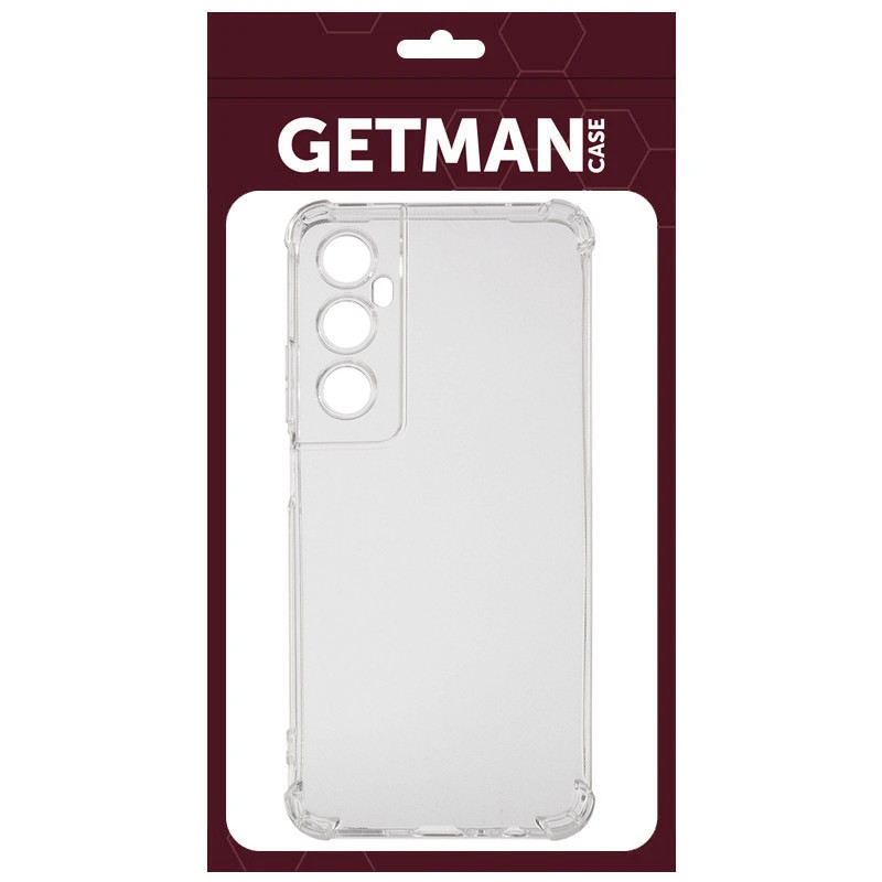 TPU чехол GETMAN Ease logo усиленные углы Full Camera для Realme C65 4G Херсон - зображення 3