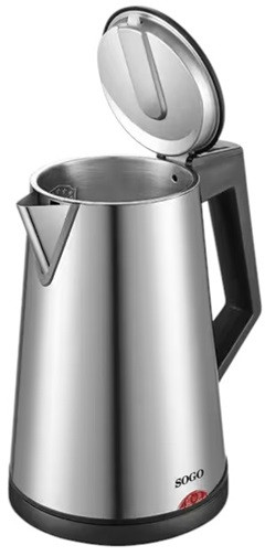 Електрочайник SOGO SS-7705 1.7 л серебристый Київ - зображення 2