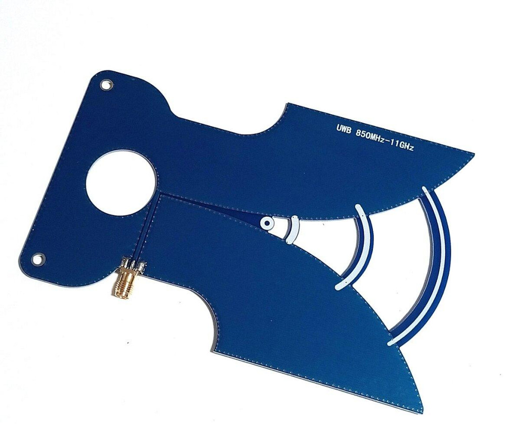 Антенна UWB 850MHz - 11GHz 6-11dBi, до 50W, компланарная линейная, SMA-female (10927) Дніпро - зображення 1
