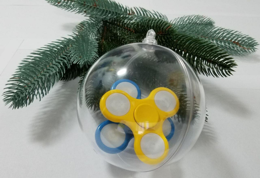 Заготовка из пластика – прозрачный пластиковый шар 10 см идеального качества Київ - зображення 1