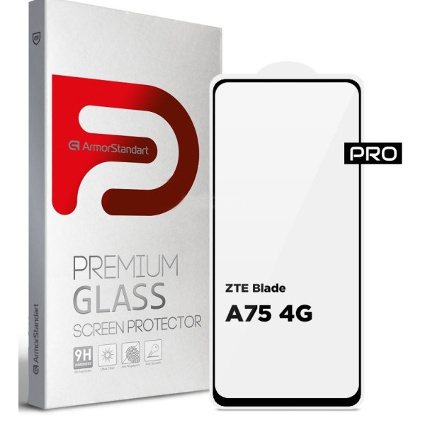 Захисне скло ArmorStandart для ZTE Blade A75 4G Black (ARM78905) (Код товару:38884) Харків - зображення 2