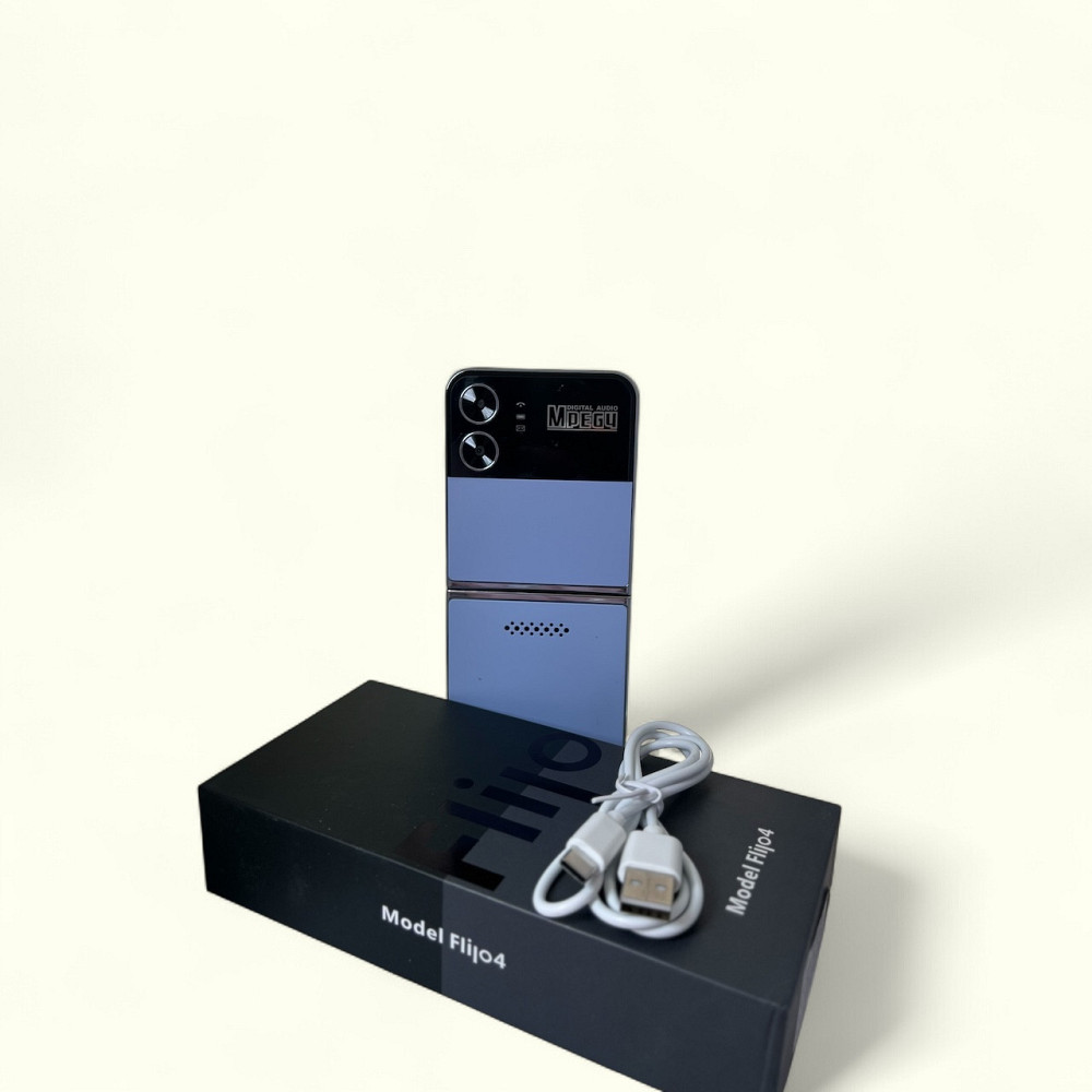 Кнопочный мобильный телефон раскладушка AIEK Flilo 4 на 4 сим карты Blue Киев - изображение 7