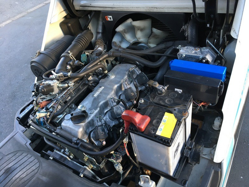 Газ-бензиновий навантажувач TCM (Nissan), напрацювання 4766 мотогодин. Модель: FGE15T5 Одеса - зображення 4