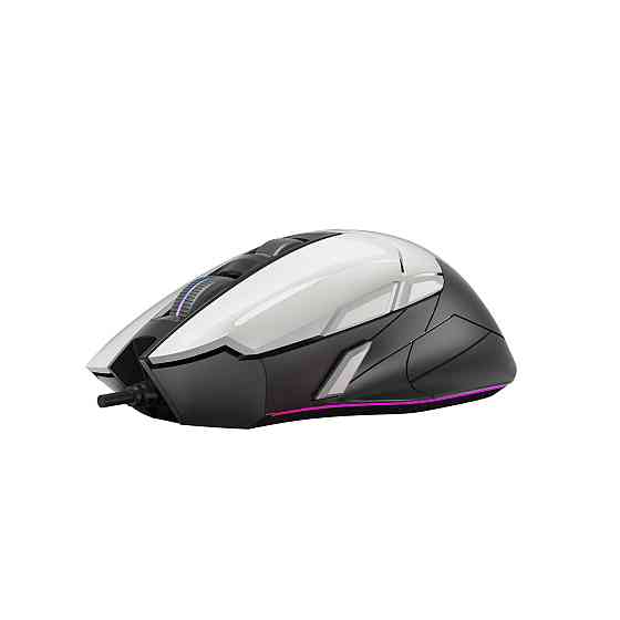 Мышь компьютерная проводная Bloody W70 Max Panda White белая с черным Киев