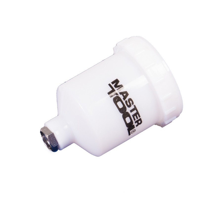 Бачок для пневмопистолета покрасочного MASTERTOOL пластиковый 125 мл ВР 14х1 мм 81-8612 Харків - зображення 1