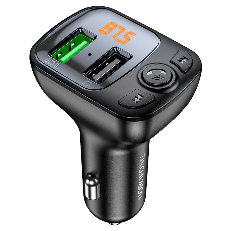 АЗУ FM модулятор Borofone BC41 Eminency QC3.0 (2USB-A) Херсон - изображение 8