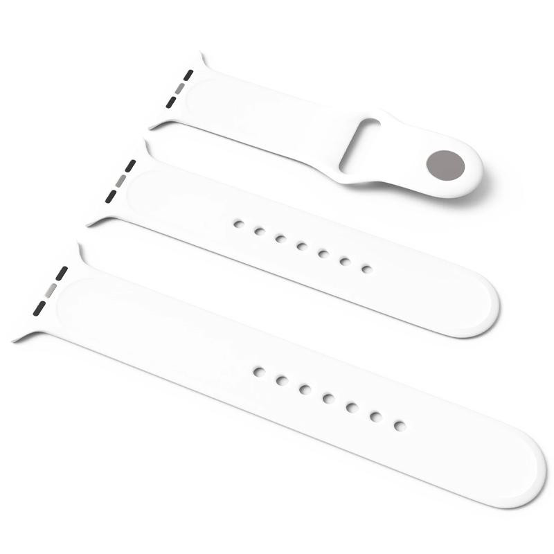 Уценка Силиконовый ремешок для Apple Watch Sport Band 42(ser.1-3)/44/45/46/49mm (S/M & M/L) 3pcs Херсон - зображення 1