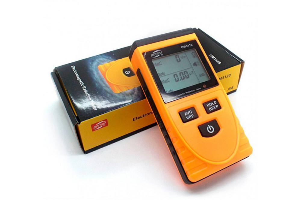 Тестер электромагнитного излучения (1-1999В/м, 0.01-19,99μt) BENETECH GM3120 Харків - зображення 4