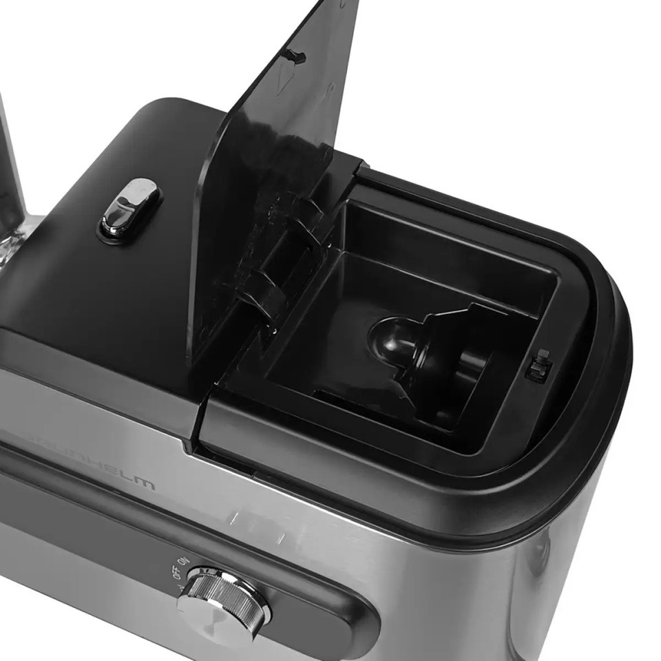 Мясорубка электрическая Grunhelm AMG200SS 2000 Вт серебристая Київ - зображення 7