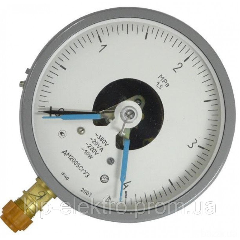 Манометр электроконтактный ДМ2005Сг (ДМ-2005Сг, ДМ 2005Сг, ДМ2005-Сг) Київ - зображення 1