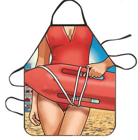 Фартух із приколом Леді рятувальник 5575 71х54,5х0,2 см Киев