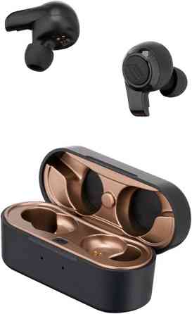 Наушники беспроводные 2E Novem Pro True Wireless Waterproof Mic Black 2E-EBTWNPBK черные Київ