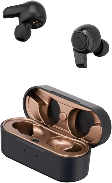 Наушники беспроводные 2E Novem Pro True Wireless Waterproof Mic Black 2E-EBTWNPBK черные Київ - зображення 2