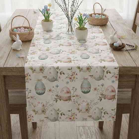 Дорожка раннер Весенние Писанки 170см разноцветные Одесса