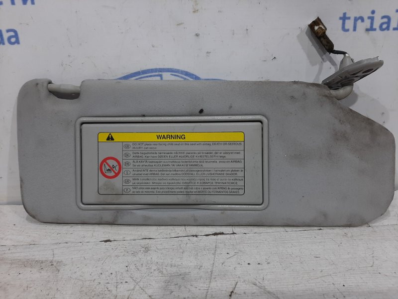 Козырек солнцезащитный правый Toyota Avensis 2002-2010 7431005161B1 (Арт. 26402) Київ - зображення 1