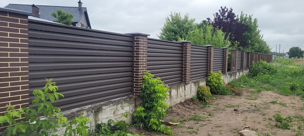 Суцільні стовпи від виробника у формі клінкерної цегли. Черновцы - изображение 11