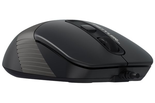 Мышь компьютерная проводная A4Tech Fstyler FM10 Black/Grey серая Киев - изображение 5