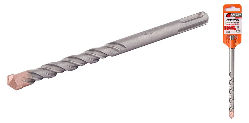 Сверло для бетона GRANITE SDS-PLUS S4 12х160 мм 0-12-160 Харків - зображення 1