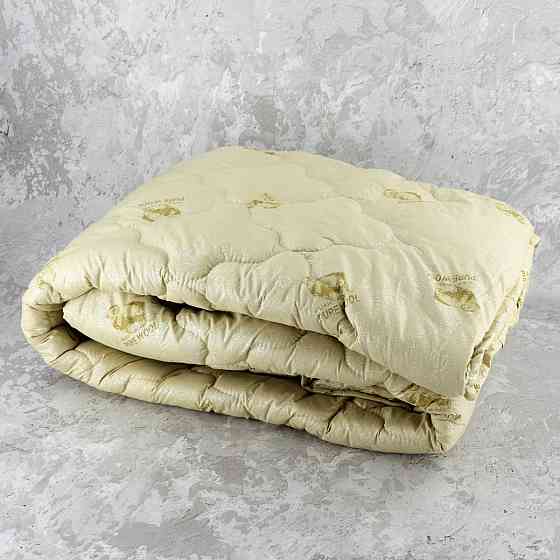 Ковдра закрита овеча вовна (Мікрофібра) PURE WOOL Двоспальна 175х210 55085 Київ