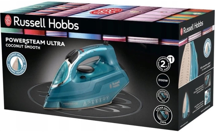 Утюг Russell Hobbs Power Steam Ultra 26340-56 3100 Вт зеленый Киев - изображение 7