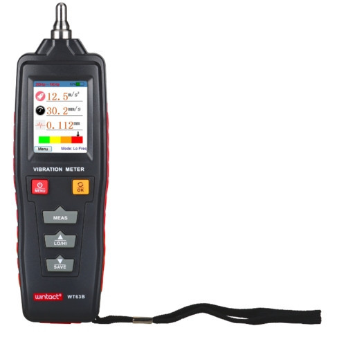 Виброметр, цв. дисплей WINTACT WT63B Харьков - изображение 1