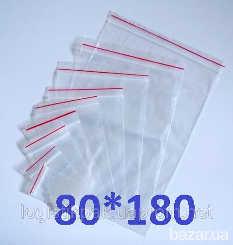 Пакет Зиплок 80x180 Харків - зображення 2