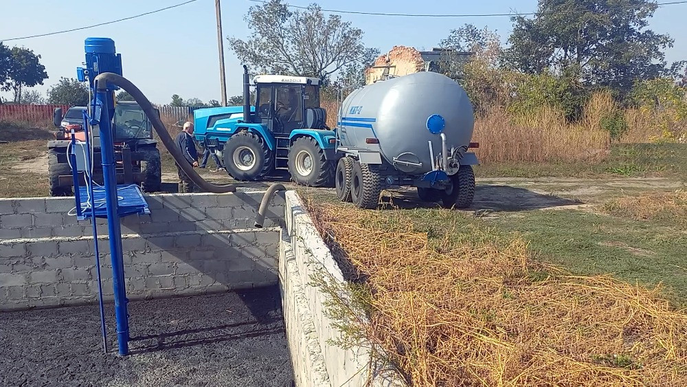 Насос септіка свинокомплекса НПФ 1/10 мішає + завантажує бочку Белая Церковь - изображение 2