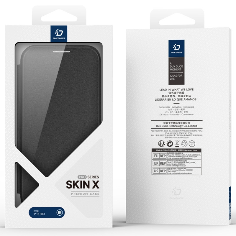 Чехол-книжка Dux Ducis Skin X Pro with Magnetic Fit для Apple iPhone 16 Pro Max (6.9") Херсон - зображення 8