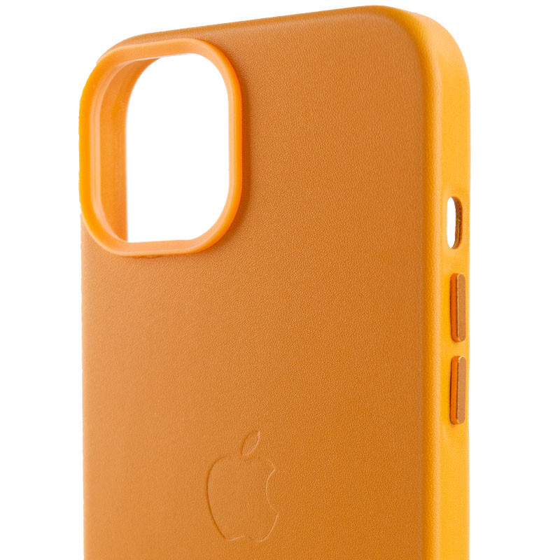 Кожаный чехол Leather Case (AA Plus) with Magnetic Fit для Apple iPhone 14 (6.1") Херсон - изображение 5