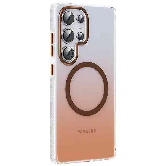 Чехол TPU+PC Phantom with MagSafe для Samsung Galaxy S25 Ultra Херсон