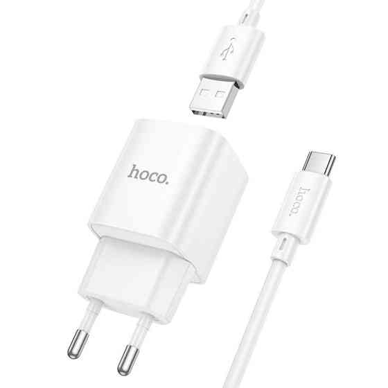 СЗУ Hoco C145A Charm QC3.0 18W (1USB-A) + кабель USB to Type-C Херсон