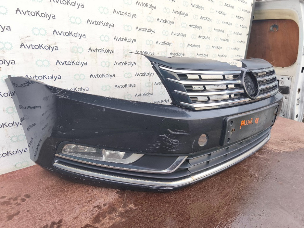 Бампер передний VW Passat B7 2010-2014 (3AA807221) Ковель - зображення 3