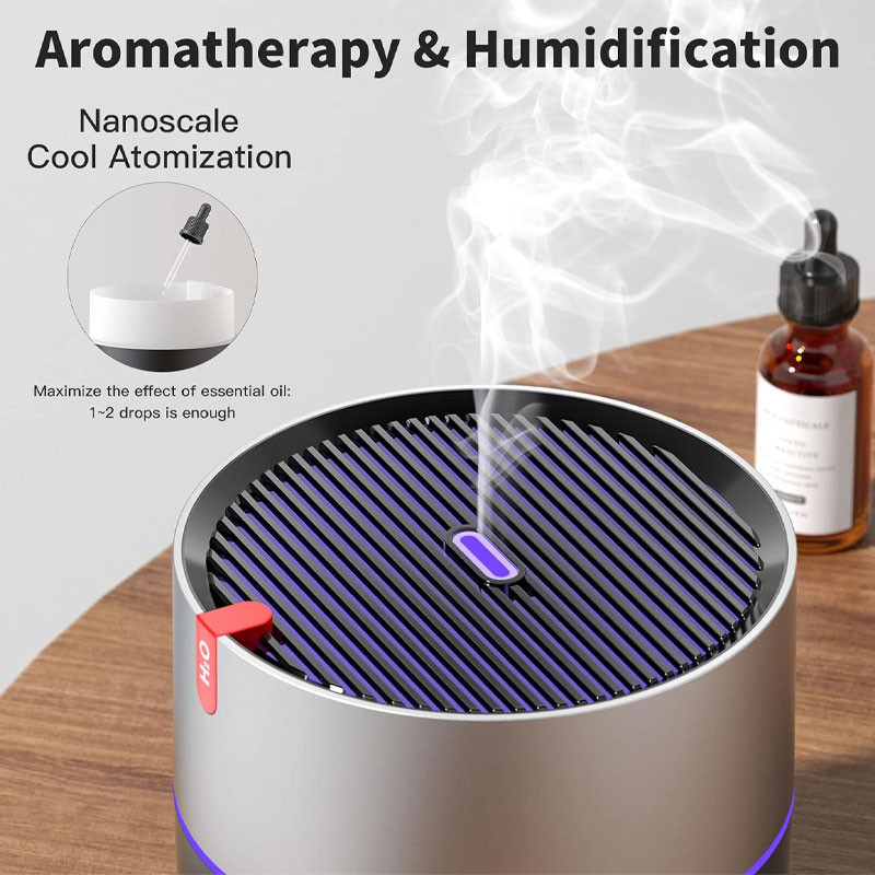 Увлажнитель воздуха с подсветкой WX107 Type-C/5V USB 230ml Херсон - изображение 3