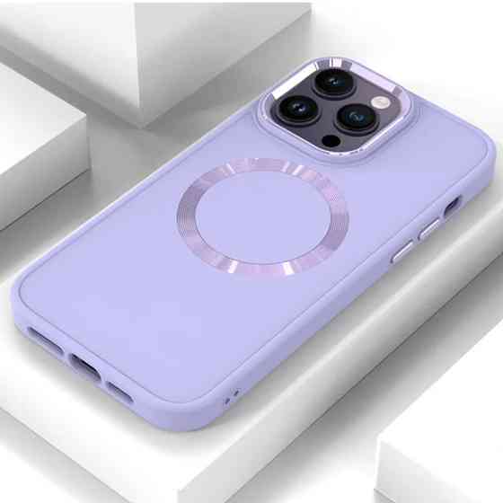 TPU чехол Bonbon Metal Style with MagSafe для Apple iPhone 16 Pro Max (6.9") Херсон