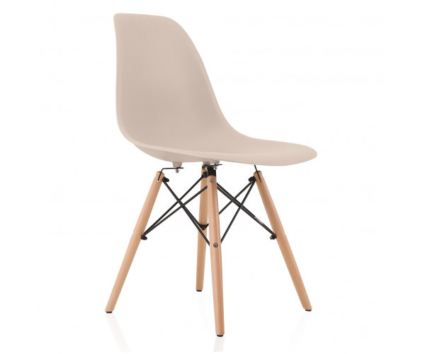 Стілець Тауер Вуд пластиковий бежевий Днепр - изображение 2