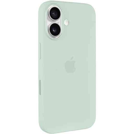 Чехол Silicone case (AAA) with Magsafe and Animation (button) для Apple iPhone 16 Plus (6.7") Херсон