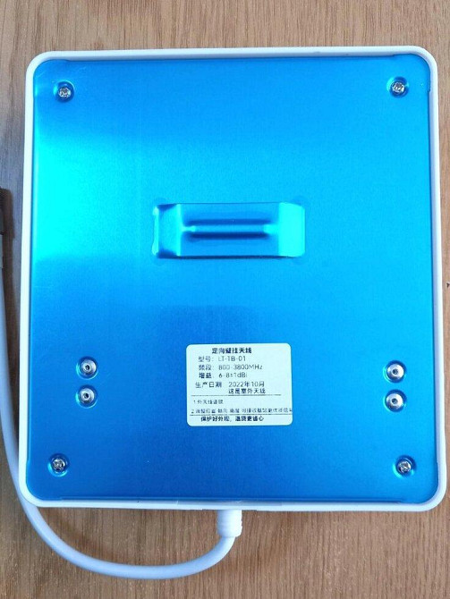 Антенна панельная универсальная LT-TB-01 2G/3G/4G LTE/5G/Wi-Fi 800-3800 МГц 6/8 дБ, до 50 Вт, c F-fe Днепр - изображение 5