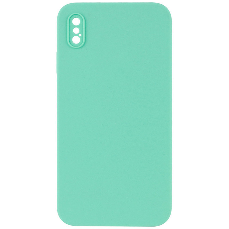 Чехол Silicone Case Square Full Camera Protective (AA) NOLOGO для Apple iPhone XS Max (6.5") Херсон - зображення 1