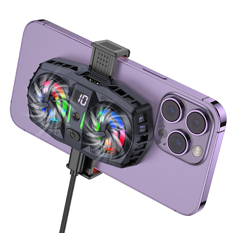 Охлаждающий кулер для мобильного телефона Hoco GM36 Mustango Херсон - зображення 5