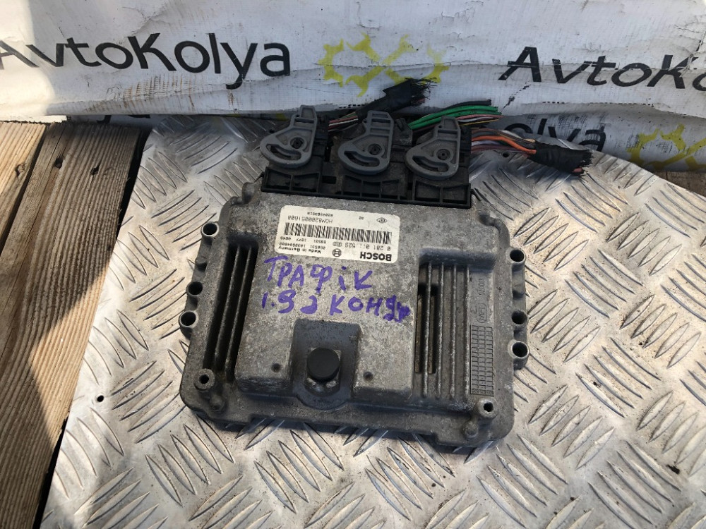 Блок управления двигателем Renault Trafic 1.9 dci 2001-2006 (8200389519) Ковель - зображення 2