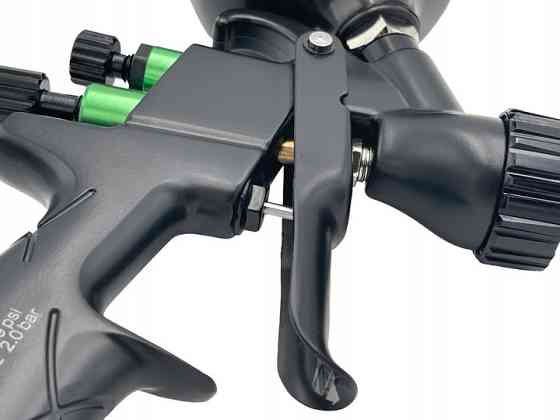 Пистолет красящий пневматический LVMP верх.пласт.бачок 250мл, форсунка-1,0мм AUARITA LION-B-LIGHT-1. Харків