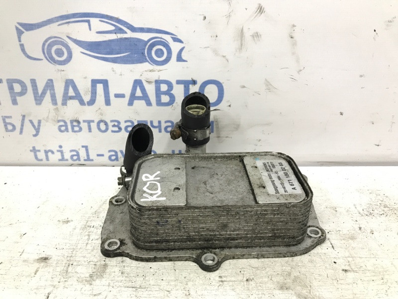 Радиатор масляный ДВС (теплообменник) SsangYong Korando C200 2.0 DIESEL 2010 (б/у) Киев - изображение 2