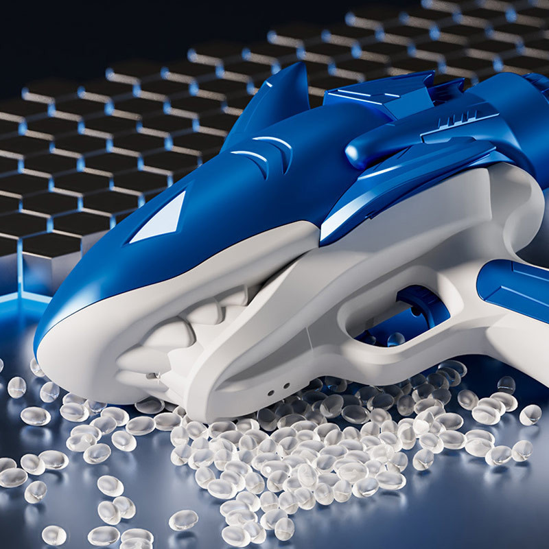 Водный аккумуляторный пистолет Shark Water Gun 185-68 (300ml) with lithium battery Херсон - изображение 6