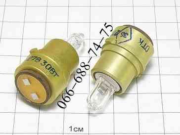 Лампа КГМ-27-30-1, 27В 30Вт, 27V 30W, КГМ27-30-1 лампа кварцевая галогенная (специальная) Харків